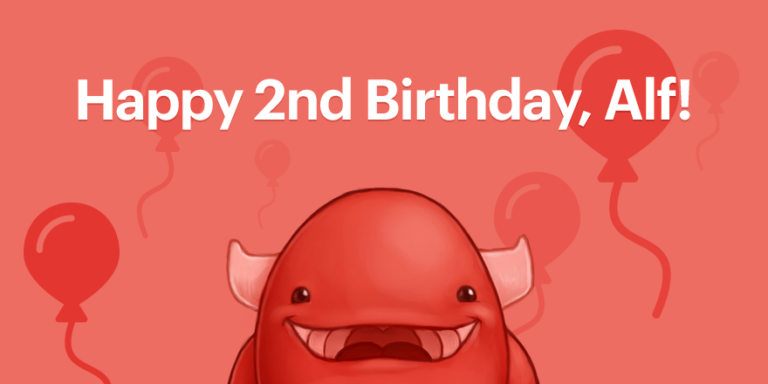 Joyeux 2e Anniversaire, Alf !
