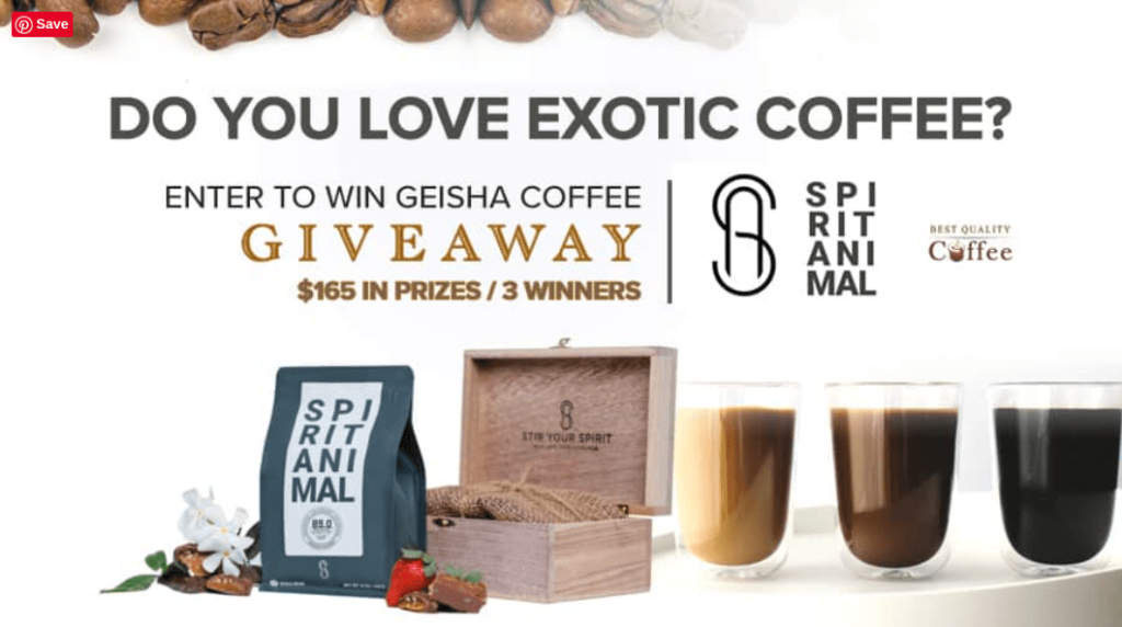 Coffee affiliate giveaway