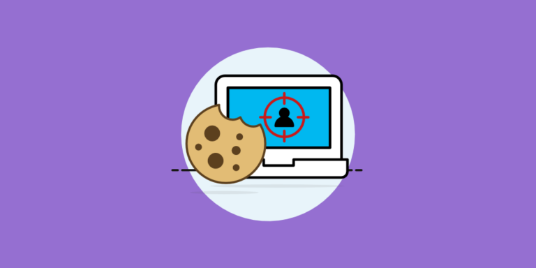 Ilustração de cookies de site