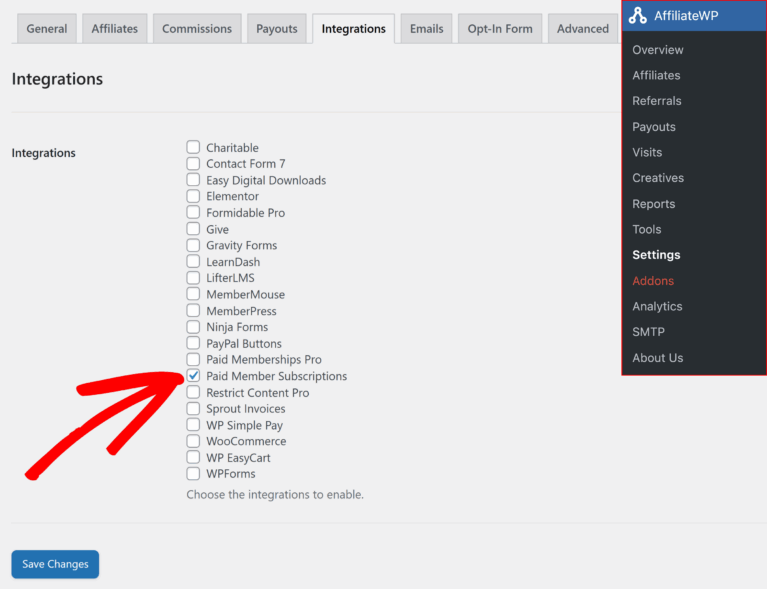 Enable Paid Member Subscriptions Integration Enable Paid Member Subscriptions Integration