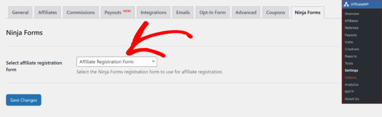 Choose Affiliate Registration Form
