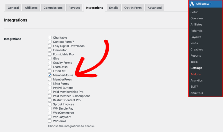 MemberMouse Integration