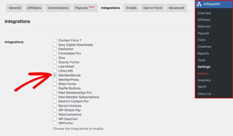 MemberMouse Integration