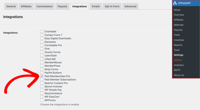 Paid Memberships Pro integration