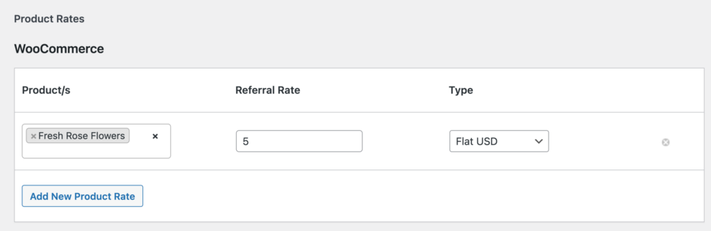 Product Rates