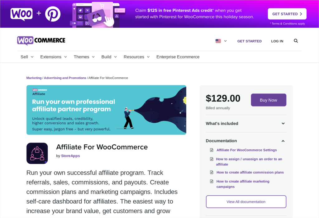 Affiliate for WooCommerce