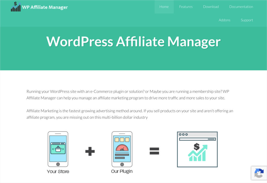 WordPress affiliate manager