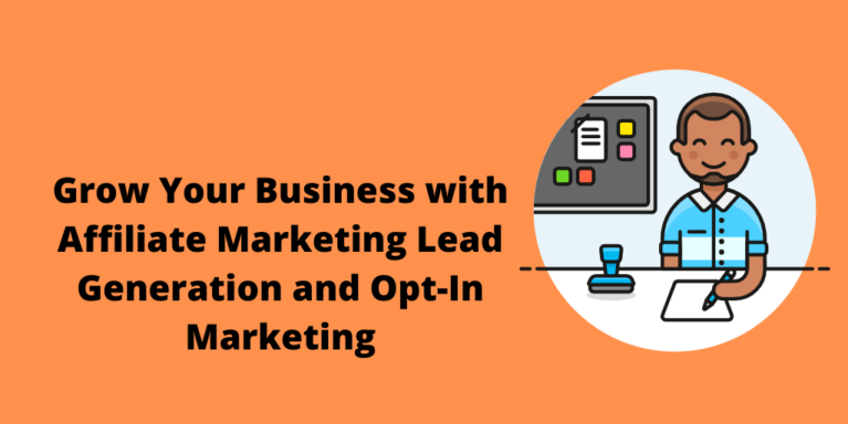 Affiliate marketing lead generation