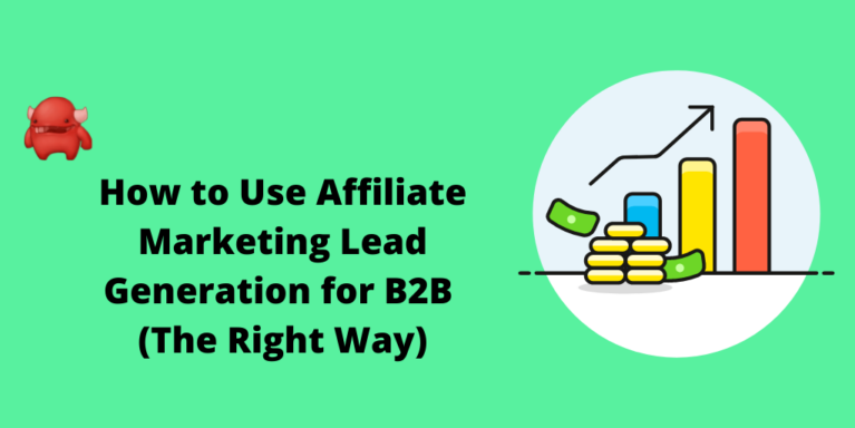 Affiliate marketing lead generation