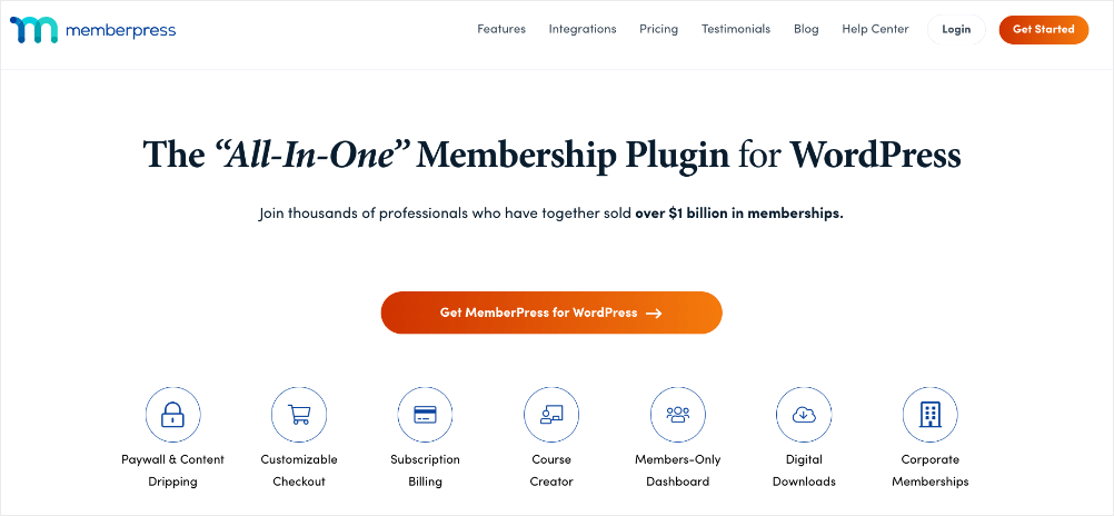 MemberPress members-only store