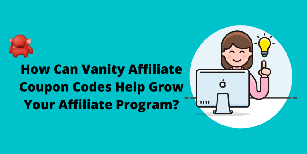 Vanity affiliate coupon codes