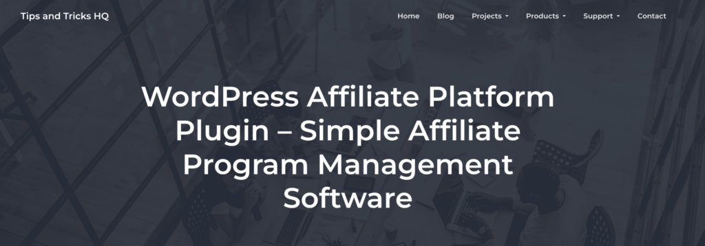 WP Affiliate Platform