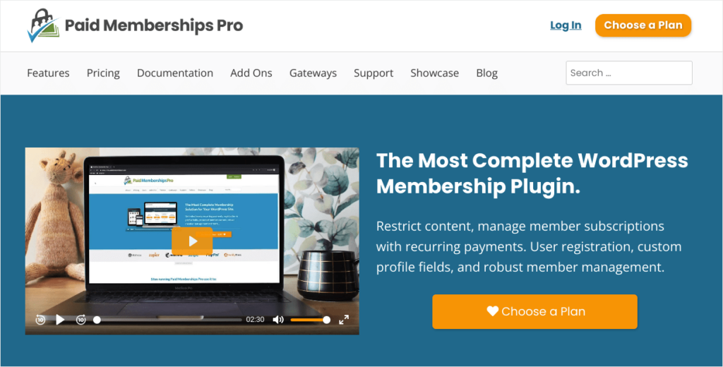 Paid Memberships Pro