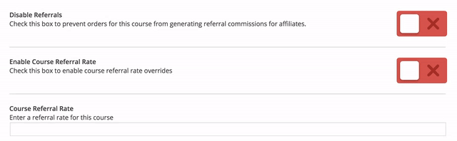 Disabling AffiliateWP referrals for a specific LMMS Course.