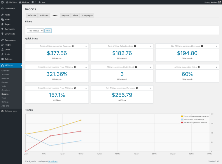 Sales Reports