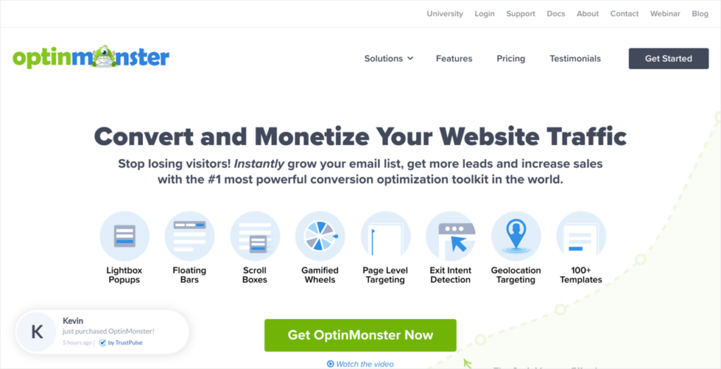 OptinMonster: Best conversion optimization toolkit