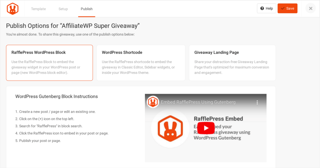 How to Do a Giveaway on Your WordPress Website