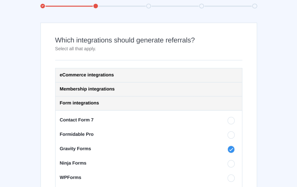 Integrate Gravity Forms with AffiliateWP