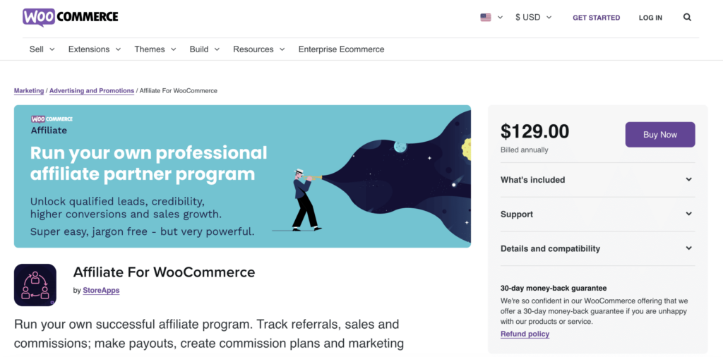 Affiliate for WooCommerce