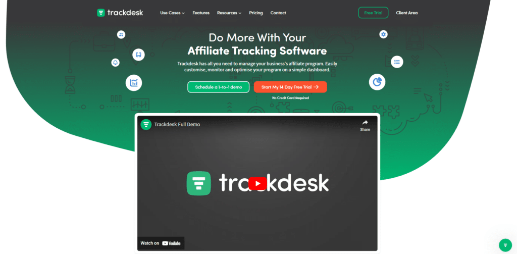 trackdesk affiliate software