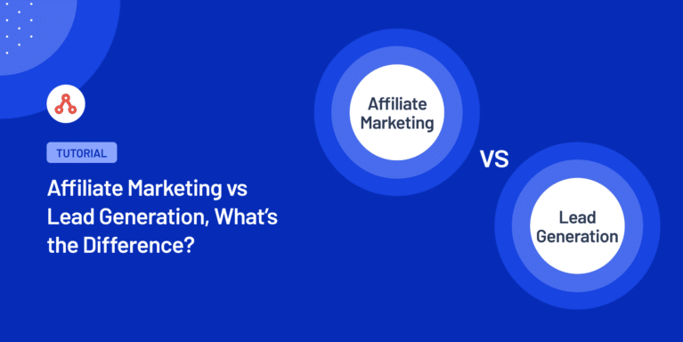 affiliate marketing vs lead generation