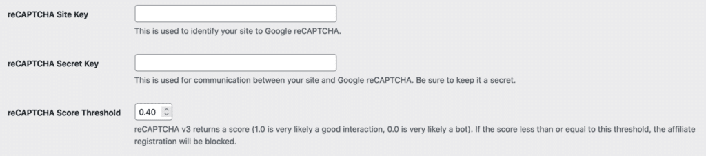 reCAPTCHA v3