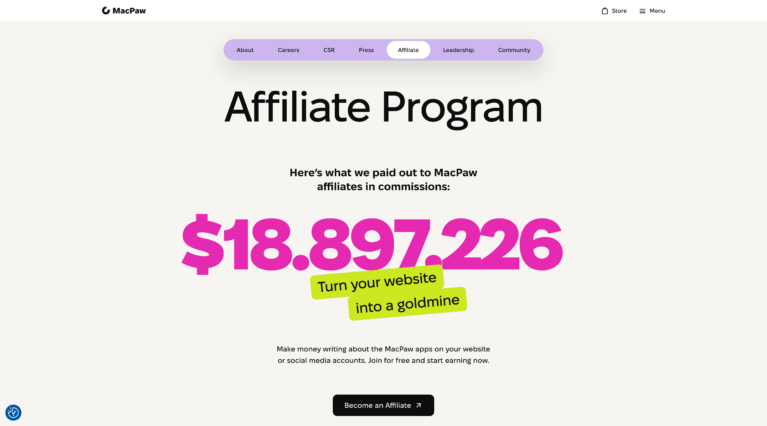 MacPaw affiliate program