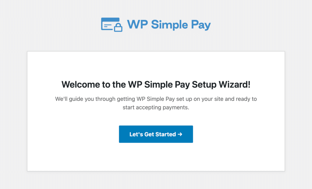 WP SimplePay Plugin Wizard