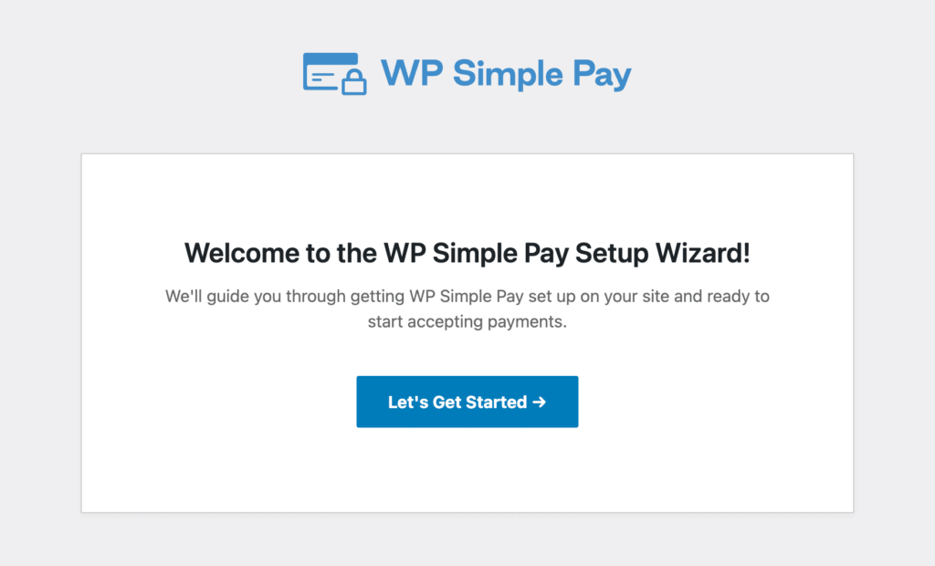 WP SimplePay Plugin Wizard