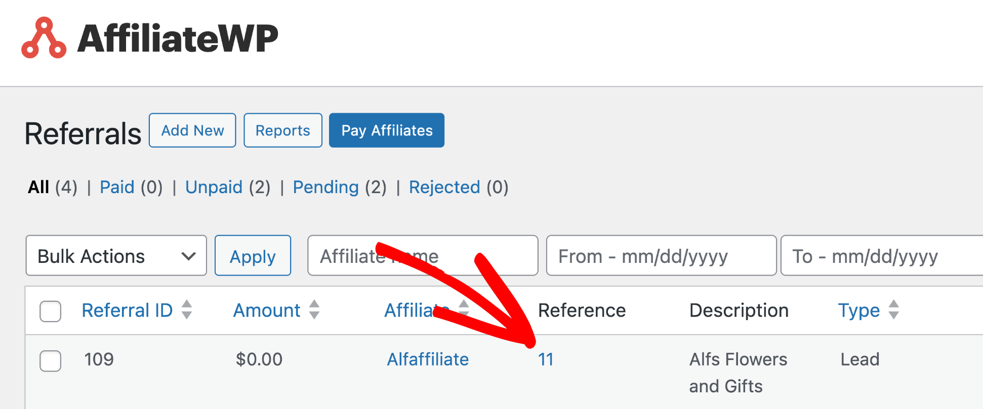 WPForms Referral