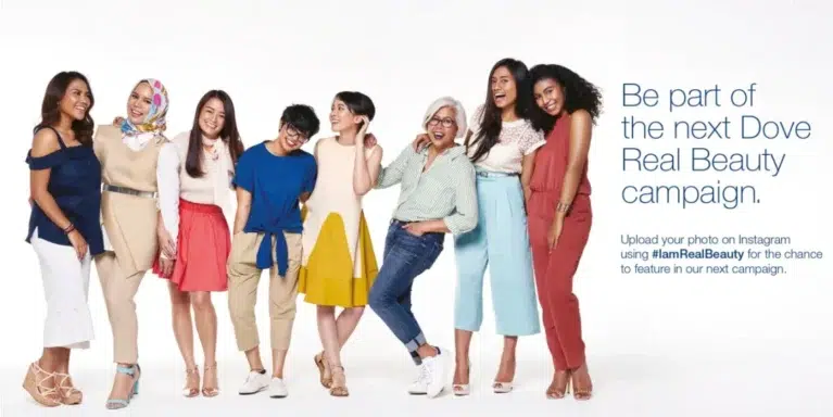 Dove’s “Real Beauty Sketches” Campaign example