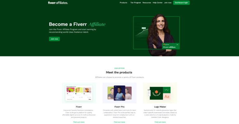 Fiverr affiliate program