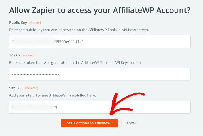 Zapier Connection