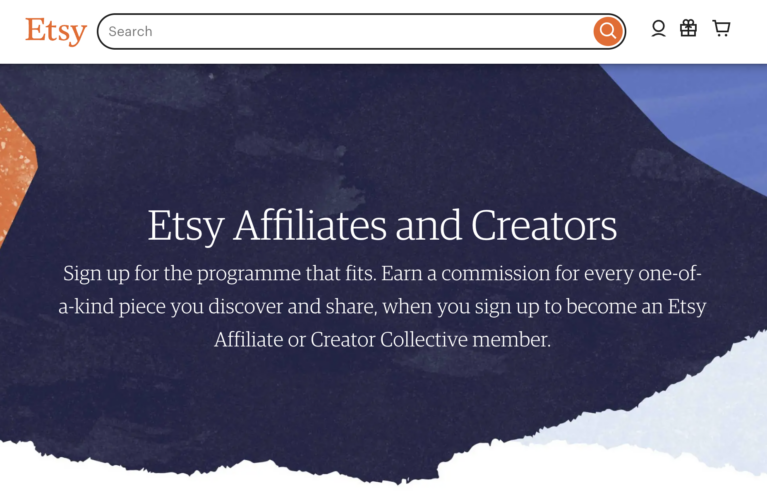 Etsy Affiliate Program