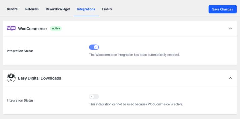 RewardsWP integrations