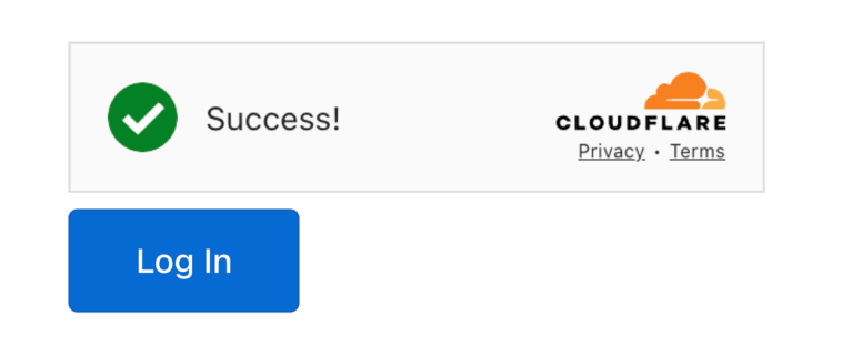 AffiliateWP Login Cloudflare