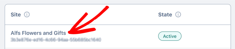 Site name