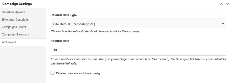 Legacy Charitable integration referral rate