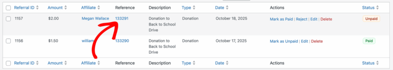 View referral details