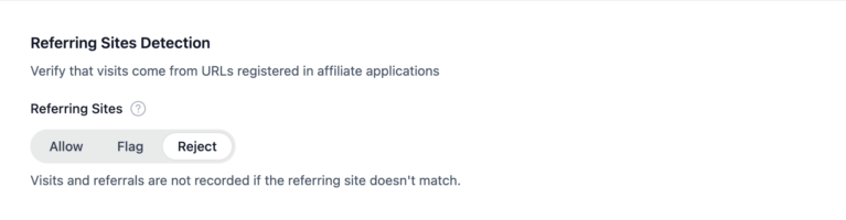 Referring Sites Detection