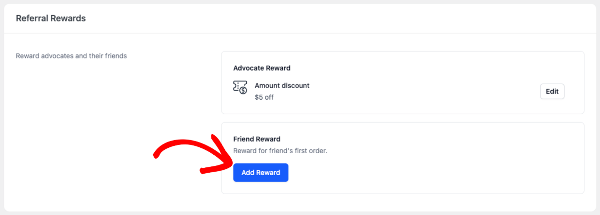 Ajouter une récompense