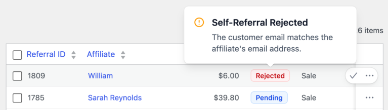 Anti-fraud setting