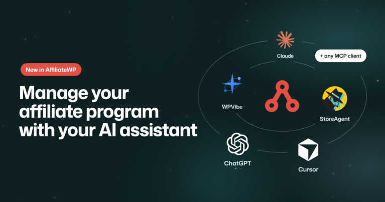 Manage your affiliate program with your AI assistant