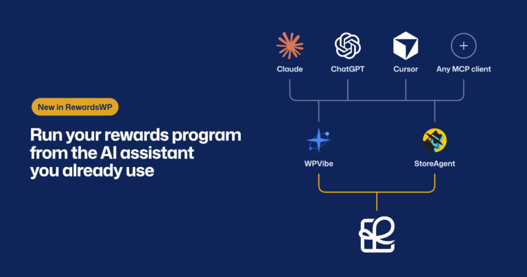 Run your rewards program from the AI assistant you already use